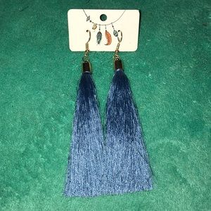 ⭐ FREE ⭐Single Tassel Fashion Earrings